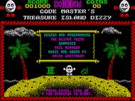 Treasure Island Dizzy - Title - Speccy Screenshot