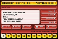 big chipcompo #6 votedisk Screenshot