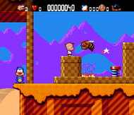 Bubble And Squeak - Amiga Ingame Screenshot