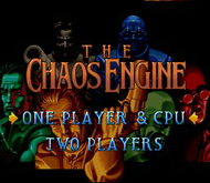 Chaos Engine: Title Screen (SNES) Screenshot