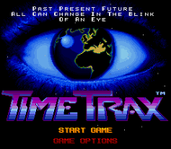 Time Trax: Title Screen (SNES) Screenshot