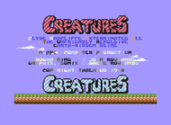 Creatures C64 - Title screen Screenshot
