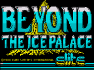 Beyond The Ice Palce (ZXSpec) - Loading Screenshot
