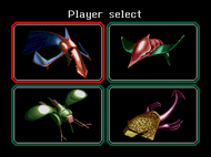 Bio-Hazard Battle Genesis Playerselectsc Screenshot