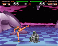 Body Blows Galactic - Amiga Screenshot
