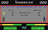 Bounces c64 Ingame Screenshot