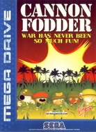 Cannon Fodder Mega Drive box Screenshot