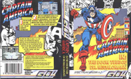 Captain America c64 Cover Front&Back Screenshot