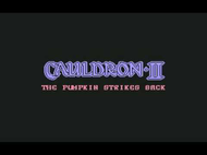 Cauldron II c64 titlescreen Screenshot