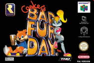 Conkers Bad Fur Day N64 Box Screenshot