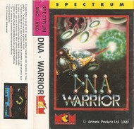 D.N.A Warrior - Box Art - Speccy