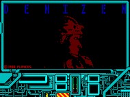 Denizen - Loading - ZX Spectrum Screenshot