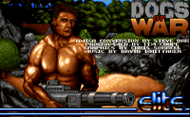 Dogs Of War Amiga Title Screenshot