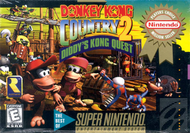 Donkey Kong Country 2 SNES Box