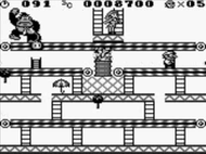 Donkey Kong Game Boy Ingame Screenshot