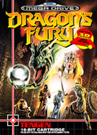 Dragon`s Fury MD Box Screenshot