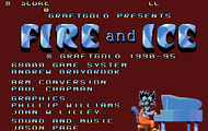 Fire & Ice - Title - Amiga Screenshot