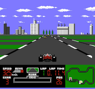 Ferrari Grand Prix Challenge NES ingame Screenshot