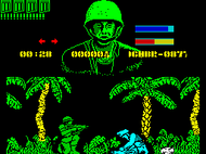G.I. Hero (ZX Spectrum) - Ingame Screenshot