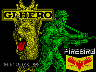 G.I. Hero (ZX Spectrum) - Loading screen Screenshot