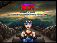 Atari Karts - Title Screen
