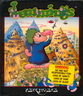 Lemmings (Amiga) Screenshot