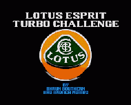 Lotus Espirit - Title Screenshot