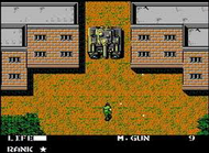 Metal Gear NES Ingame Screenshot