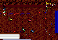 Micro Machines 96 Mega Drive ingame Screenshot
