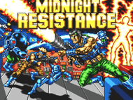 Midnight Resistance amiga title Screenshot