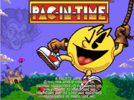 Pac-in-Time - PC Title Screen Screenshot