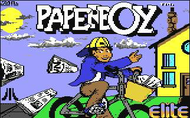 Paperboy c64 Title Screen