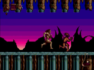 Shadow of the Beast II Mega Drive ingame Screenshot