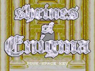 Shrines of Enigma - Title Screen