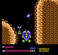 Solar Jetman NES ingame Screenshot