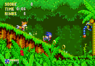Sonic 3 Mega Drive ingame
