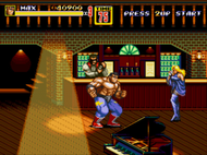 Streets of Rage II Mega Drive ingame Screenshot