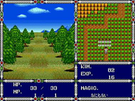 Sword of Vermilion Mega Drive ingame 1