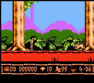 The Jungle Book Nes ingame Screenshot