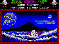 Treasure Island Dizzy - Loader - Spectru Screenshot