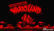 Virtual Boy WarioLand - Title Screen Screenshot