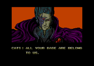 Zero Wing Mega Drive intro Screenshot