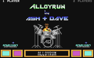 Alloy Run - Title Screen - C64