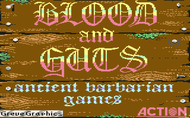 blood_and_guts c64 title screen Screenshot