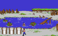Cabal - Ingame #1 - C64 Screenshot