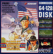 Combat School - Disk Box Art - C64/128