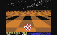 Cosmic Causeway - Game Screen - C64/C128 Screenshot