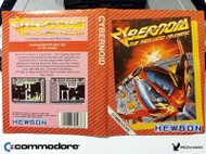 cybernoid c64 cover front back Screenshot