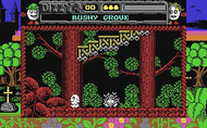 Magic Land Dizzy - Ingame Screen - C64 Screenshot