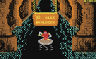 Dragons Lair II - The Rapids (C64) Screenshot